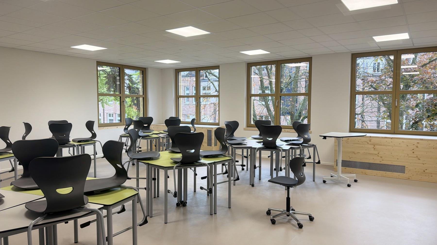 Klassenraum einer Schule